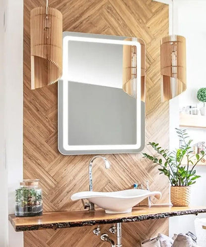 Electric Mirror Aria Lighted Mirror, Ava Technology, Integrated LED, Clear, 36"H x 48"W x 1.75"D (ARI-4836-AE YUU6011X4Y)