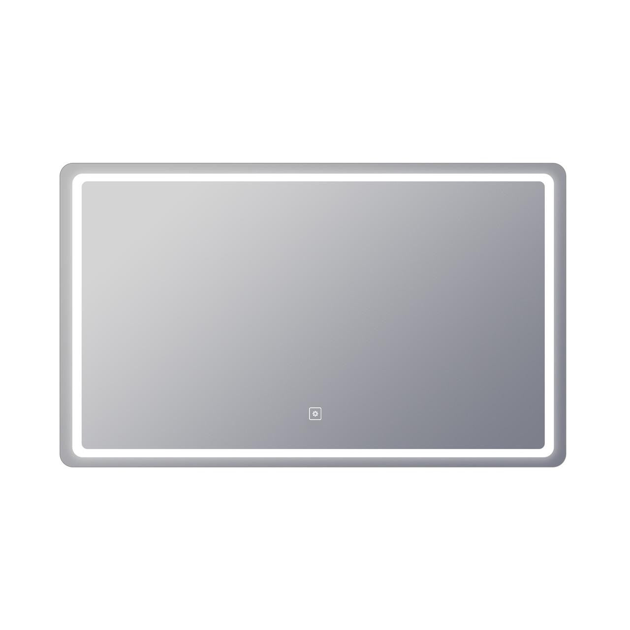 Electric Mirror Aria Lighted Mirror, Ava Technology, Integrated LED, Clear, 36"H x 60"W x 1.75"D (ARI-6036-AE YUU6011X4Z)