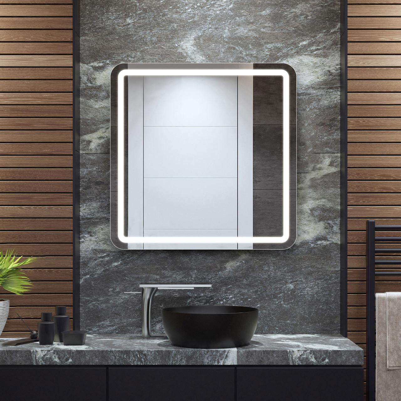 Electric Mirror Aria Lighted Mirror, Ava Technology, Integrated  Clear