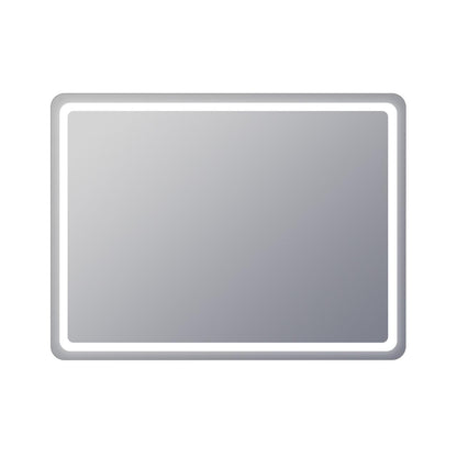 Electric Mirror Aria Lighted Mirror, Forward-Phase Dimming Technology, Integrated LED, Clear, 36"H x 48"W x 1.75"D (ARI-4836 YUU6011X4U)