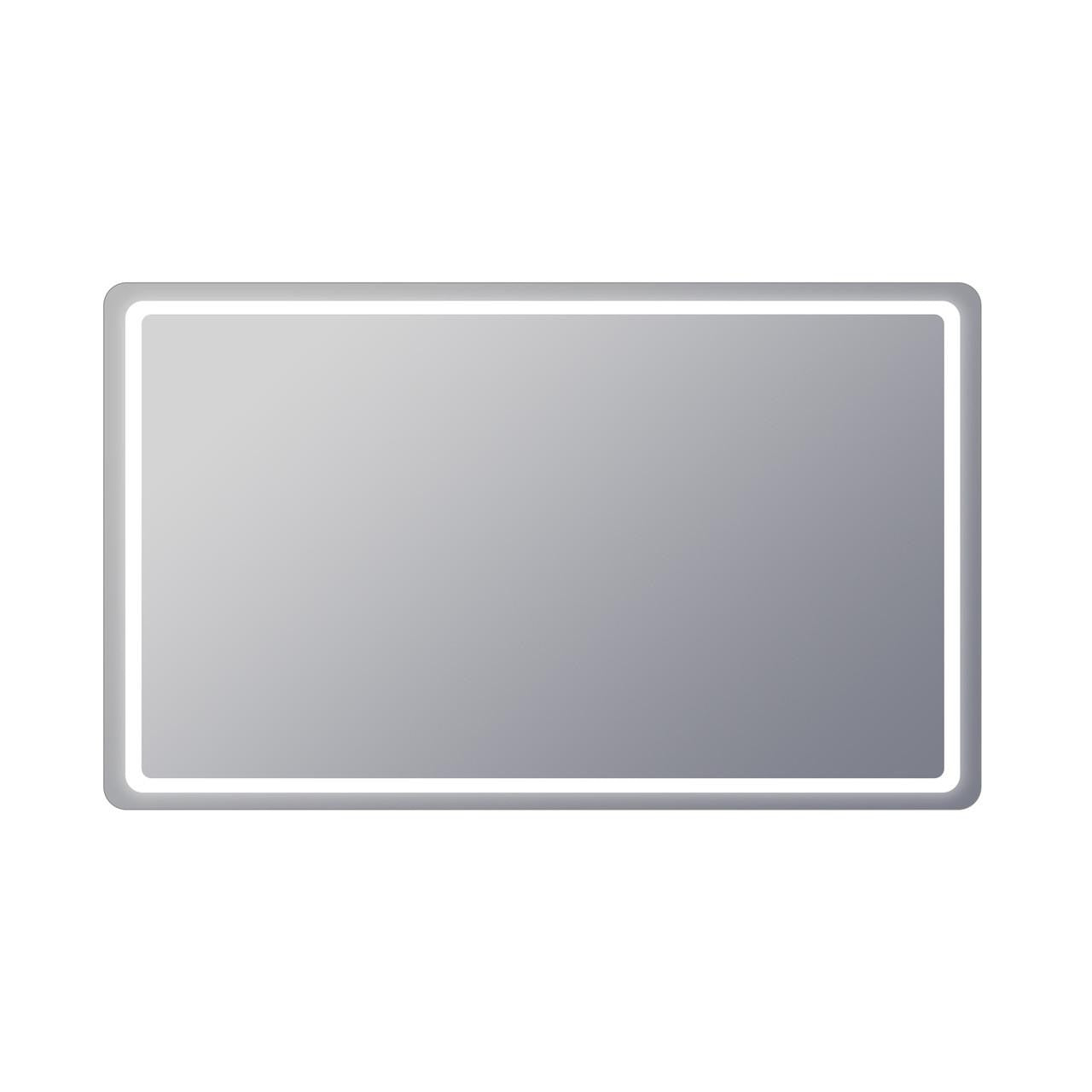 Electric Mirror Aria Lighted Mirror, Forward-Phase Dimming Technology, Integrated LED, Clear, 36"H x 60"W x 1.75"D (ARI-6036 YUU6011X4V)