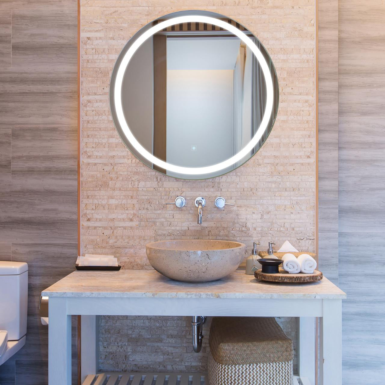 Electric Mirror Eternity Lighted Mirror, Ava Technology, Integra Clear