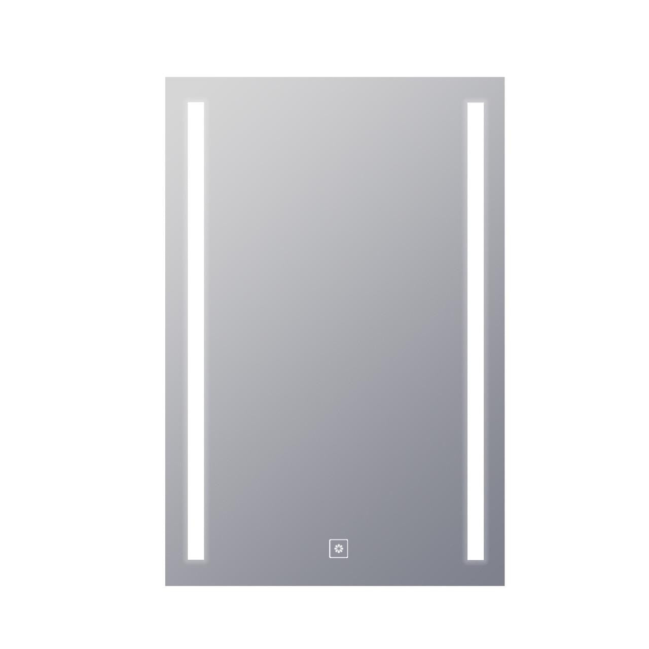 Electric Mirror Fusion Lighted Mirror, Ava Technology, Integrated LED, Clear, 36"H x 24"W x 1.75"D (FUS-2436-AE YUU6011Y22)