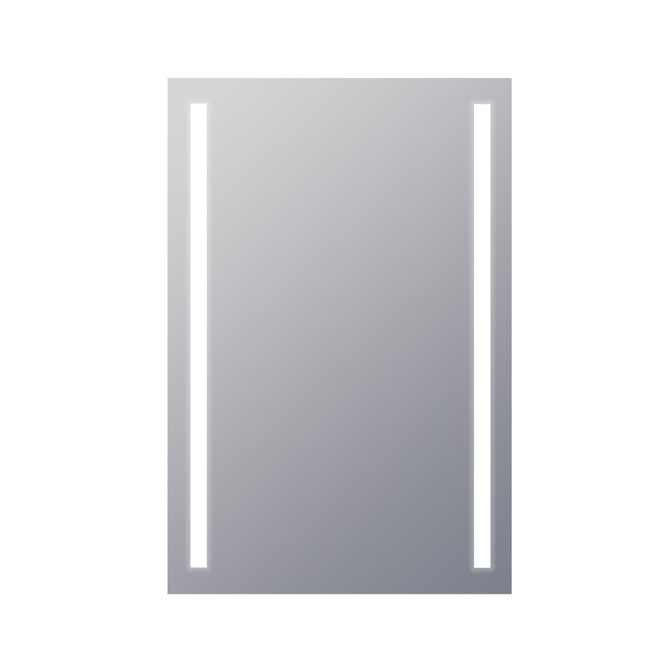 Electric Mirror Fusion Lighted Mirror, Forward-Phase Dimming Technology, Integrated LED, Clear, 36"H x 24"W x 1.75"D (FUS-2436 YUU6011Y1X)