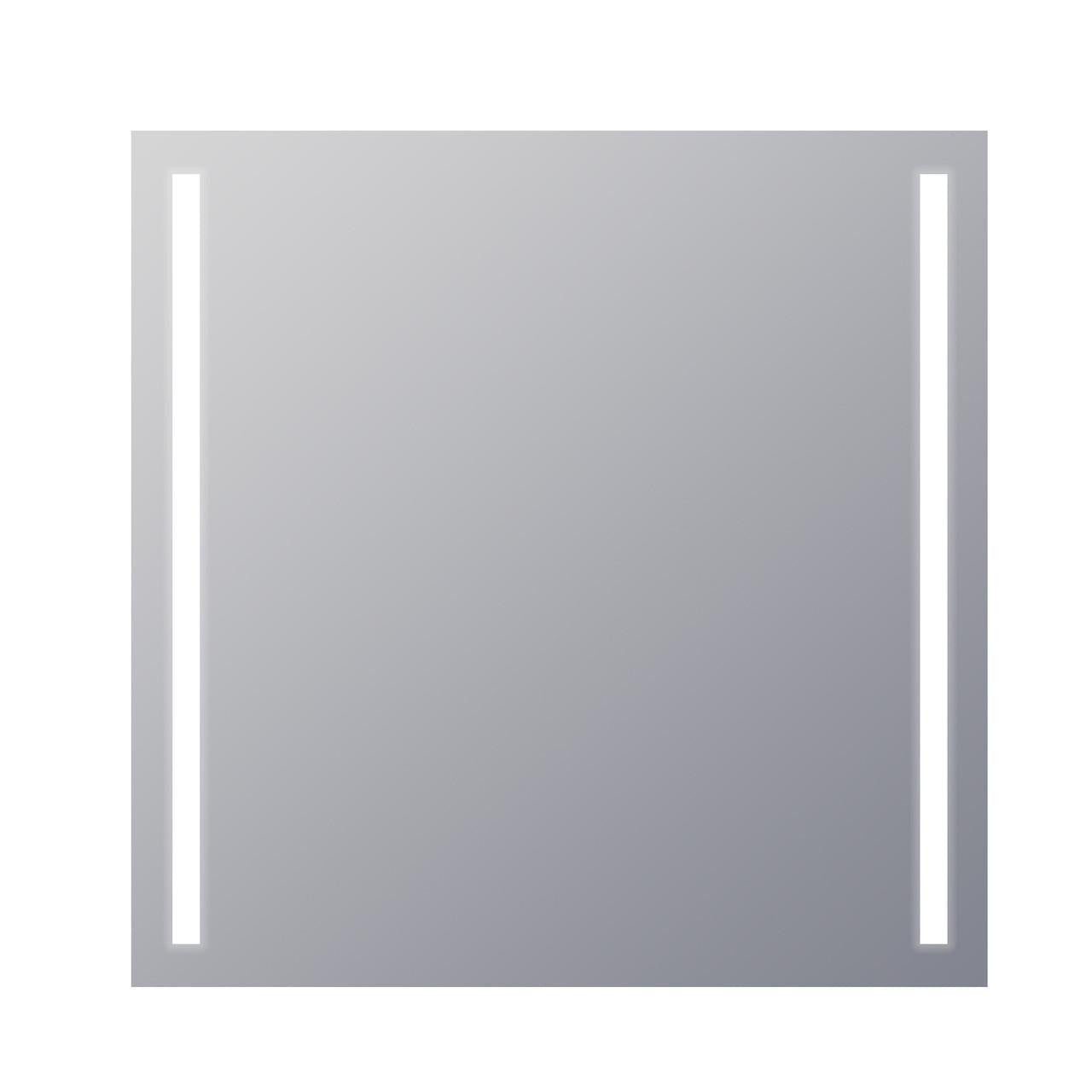 Electric Mirror Fusion Lighted Mirror, Forward-Phase Dimming Technology, Integrated LED, Clear, 36"H x 36"W x 1.75"D (FUS-3636 YUU6011Y1Y)