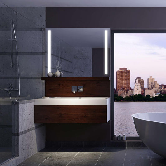 Electric Mirror Fusion Lighted Mirror, Forward-Phase Dimming Tec Clear