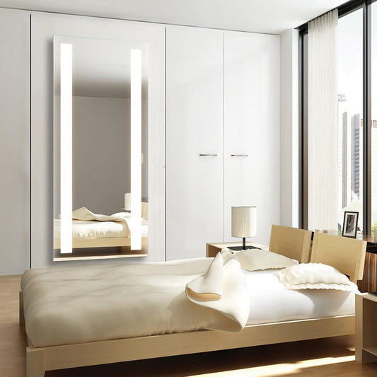 Electric Mirror Fusion Lighted Wardrobe, Forward-Phase Dimming T Clear