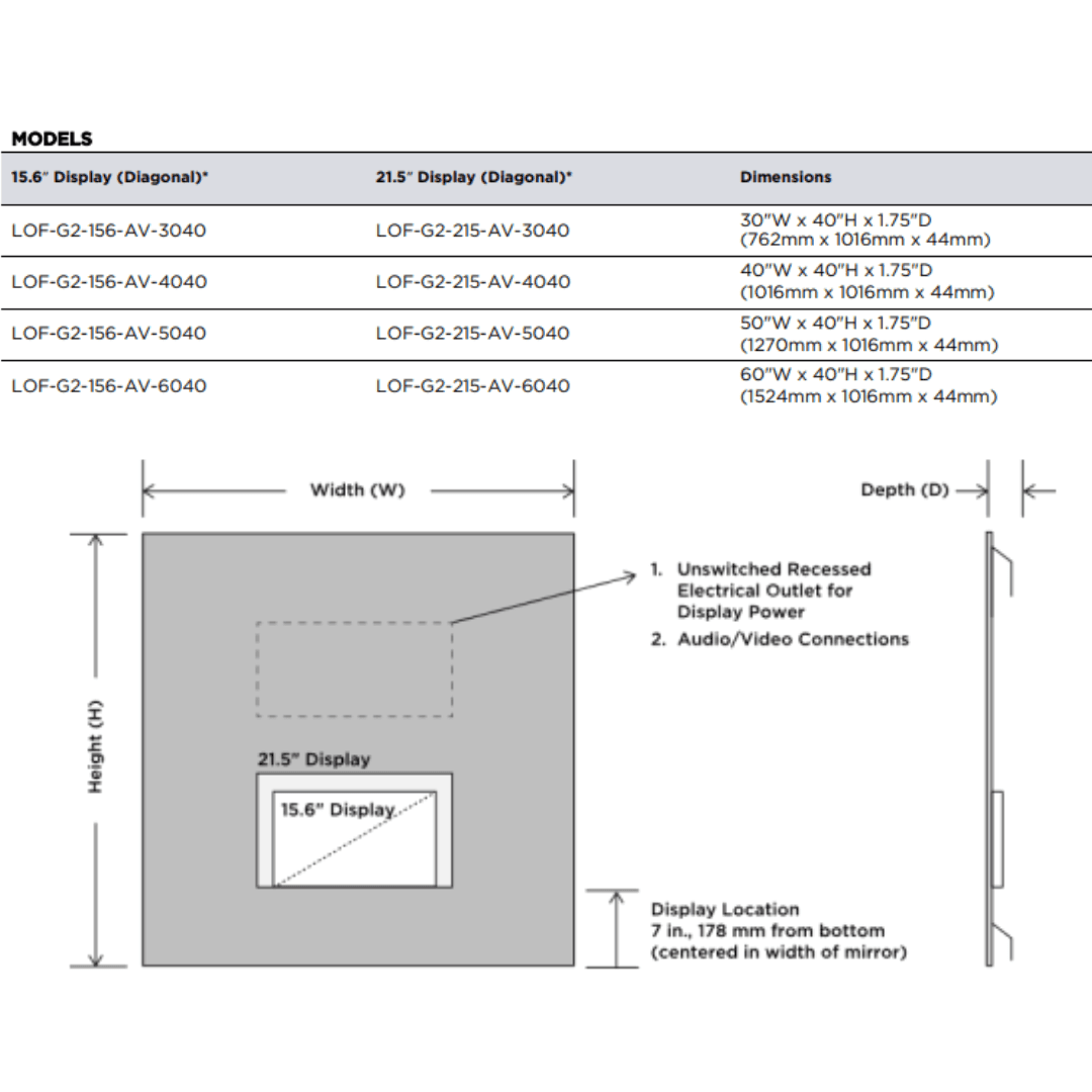 Electric Mirror-LOF-156