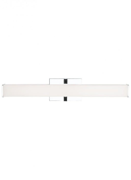 Visual Comfort Modern Ellis LED Bath Vanity 277V Chrome