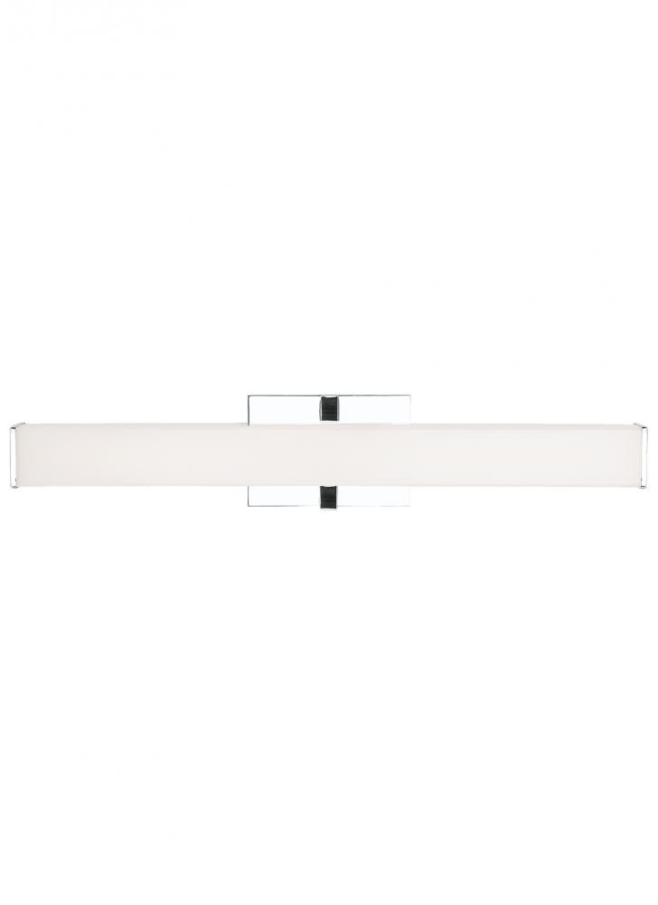 Visual Comfort Modern Ellis Bath Vanity Chrome