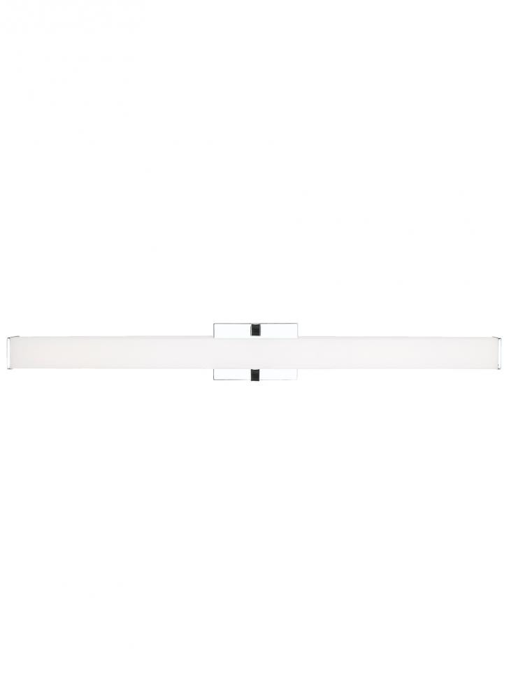 Visual Comfort Modern Ellis Bath Vanity Chrome