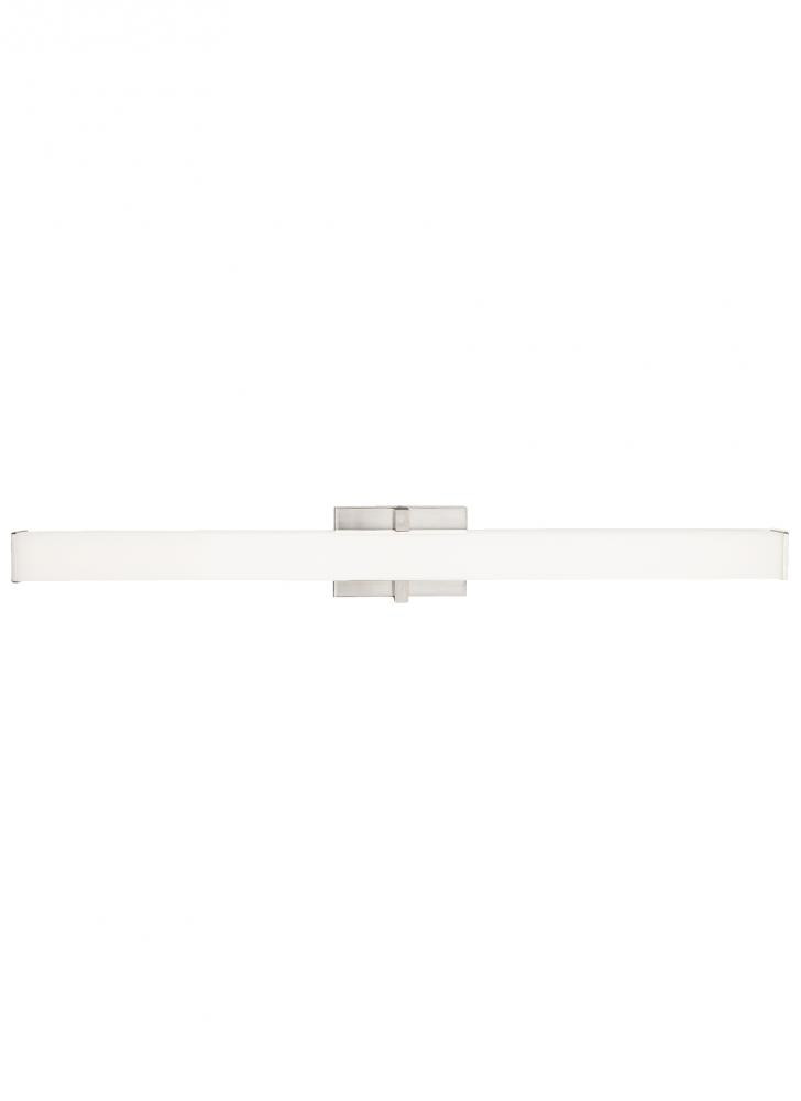 Visual Comfort Modern Ellis Bath Vanity Nickel, Satin Nickel