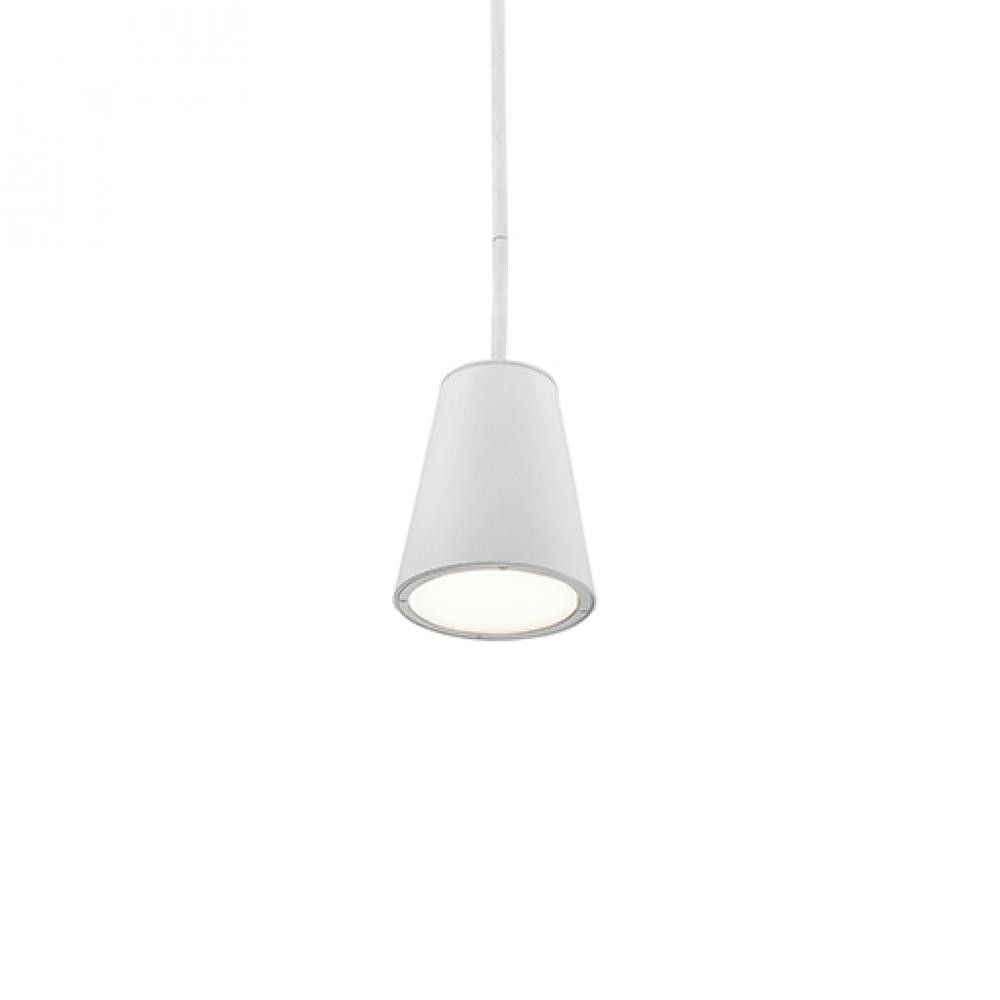 Kuzco Lighting Inc Hardford 5-in LED Outdoor Pendant White