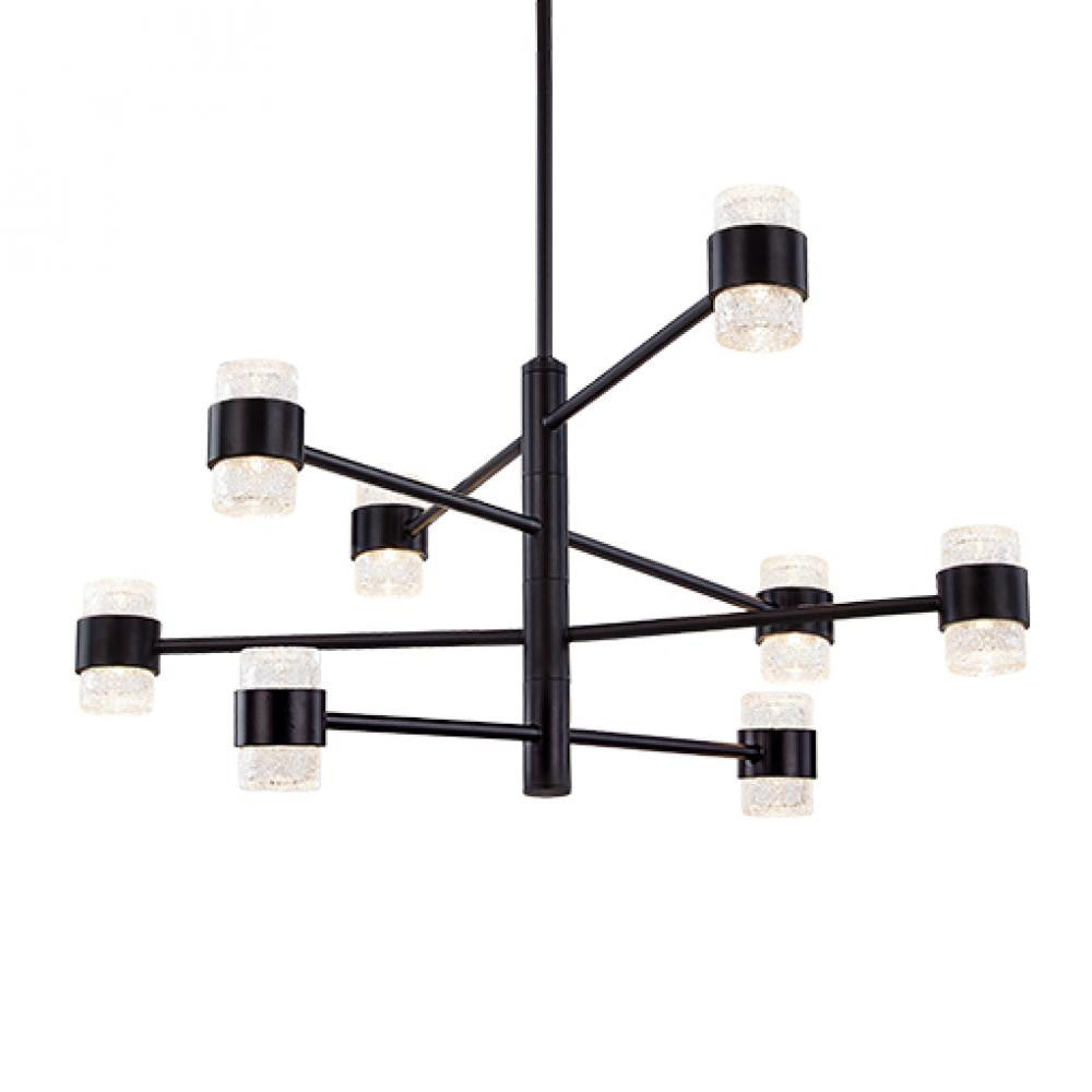 Kuzco Lighting Inc Copenhagen 24-in LED 4 Tier Outdoor Pendant Black