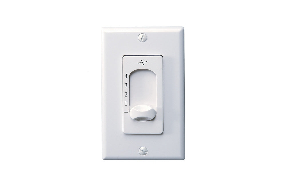 Visual Comfort Fan 4-Speed Wall Control White
