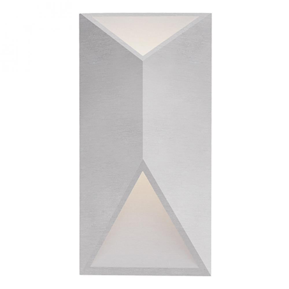 Kuzco Lighting Inc Indio 12-in LED Outdoor Wall Sconce Brushed Nickel