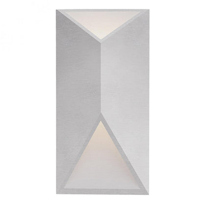 Kuzco Lighting Inc Indio 12-in LED Outdoor Wall Sconce Brushed Nickel