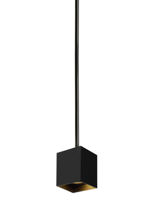 Visual Comfort Modern Exo Pendant Black