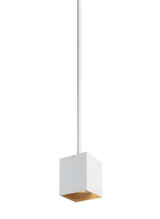 Visual Comfort Modern Exo Pendant Gold, Gold Haze