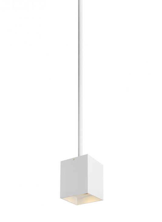 Visual Comfort Modern Exo Pendant White