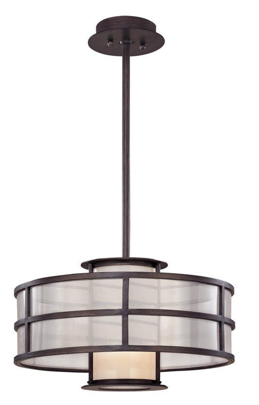Troy Discus Pendant Small Graphite