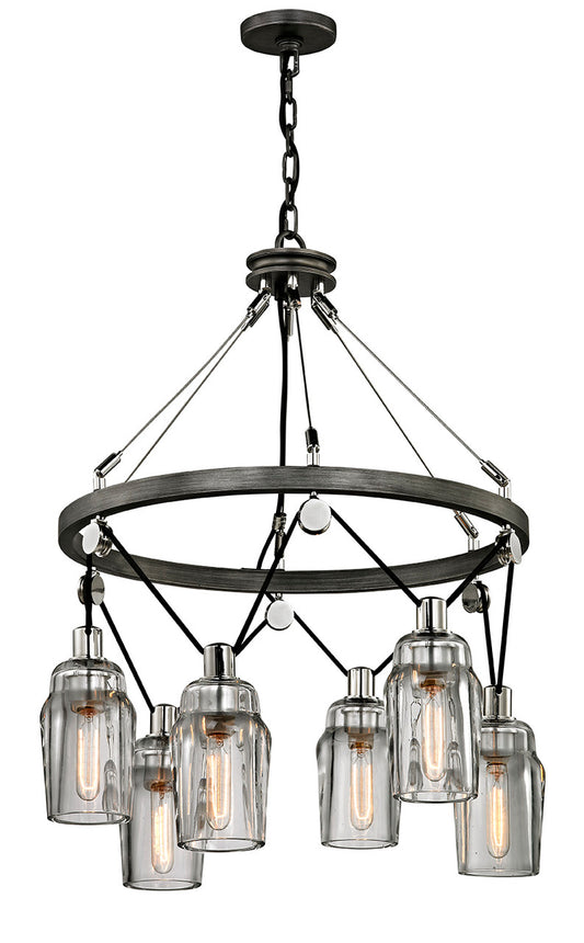 Troy Citizen Pendant Nickel, Graphite, Silver Leaf