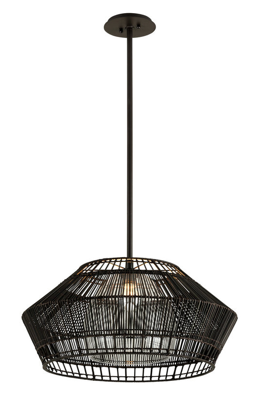 Troy Hunters Point Pendant Brown, Espresso