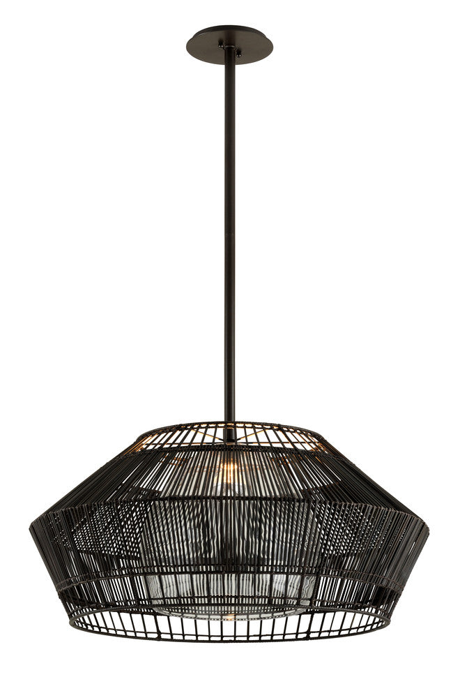 Troy Hunters Point Pendant Brown, Espresso