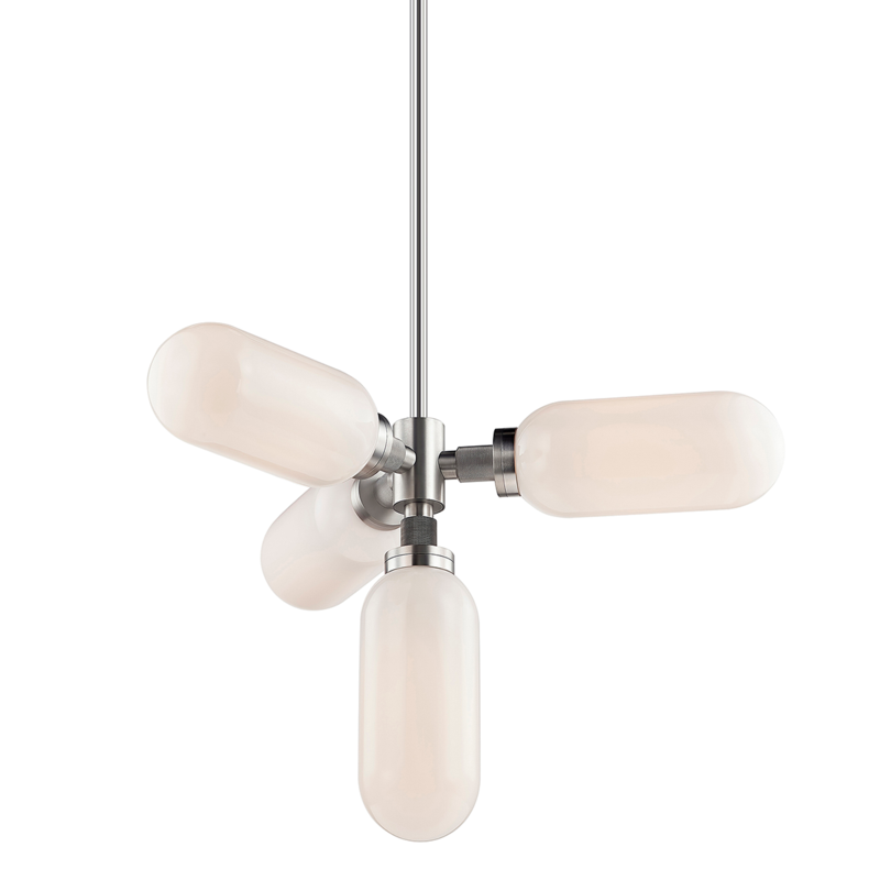 Troy Annex Chandelier Anodized Aluminum