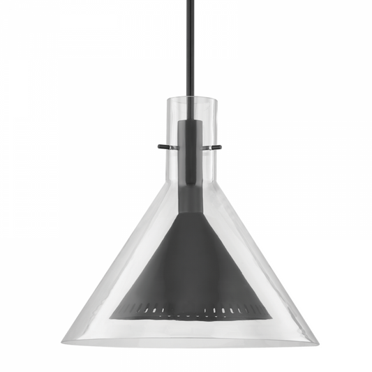 Troy Atticus Pendant Black