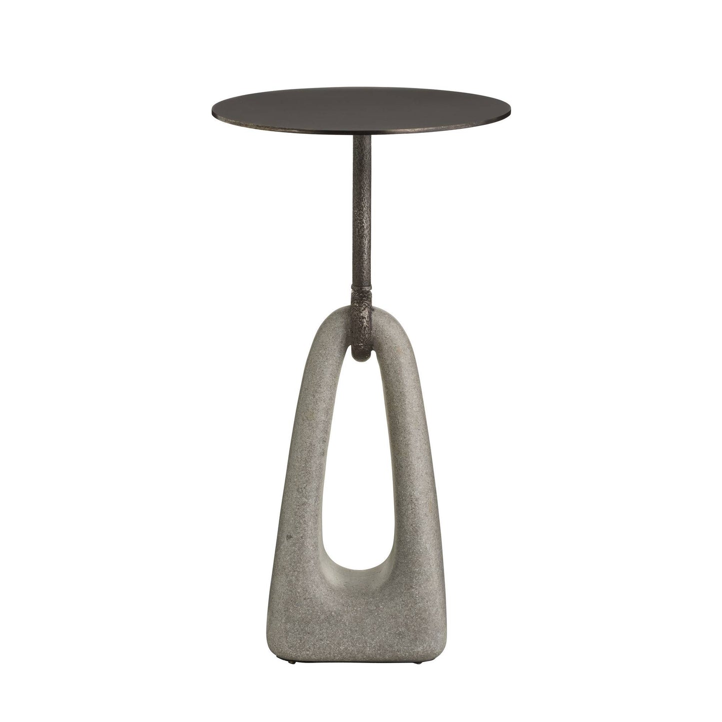 Arteriors Home Miles Accent Table Vintage Bronze