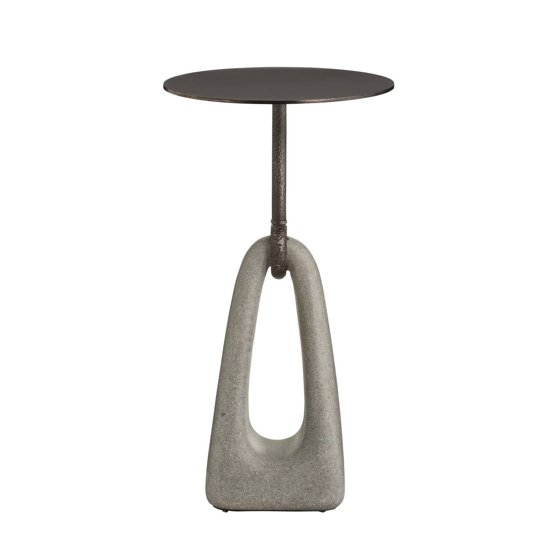 Arteriors Home Miles Accent Table Vintage Bronze