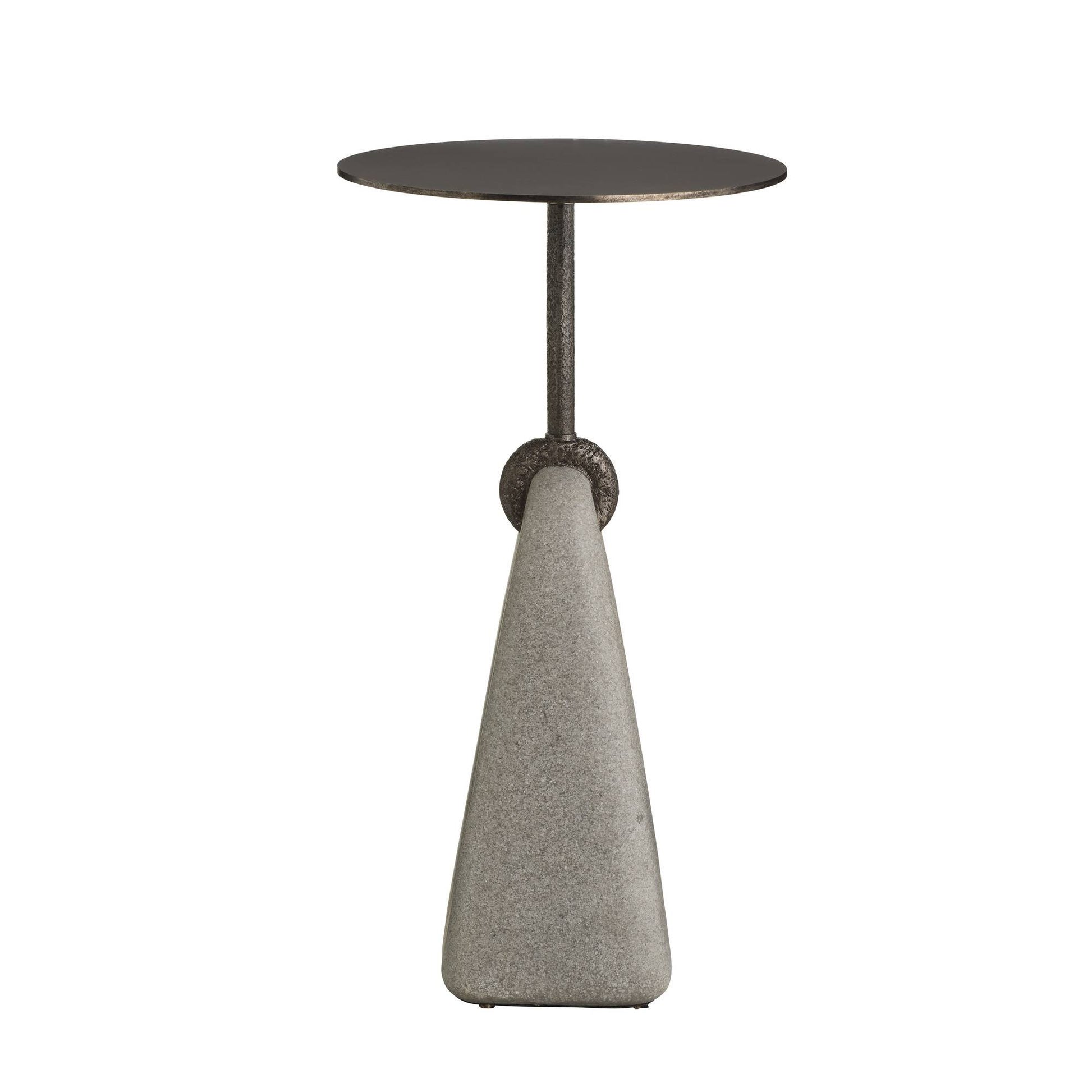 Arteriors Home Miles Accent Table Vintage Bronze