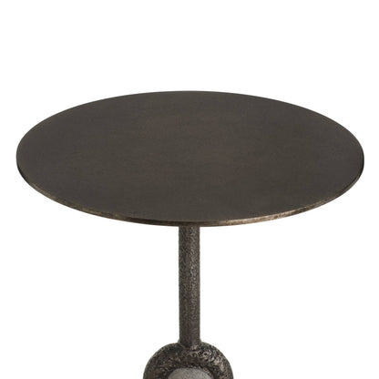 Arteriors Home Miles Accent Table Vintage Bronze
