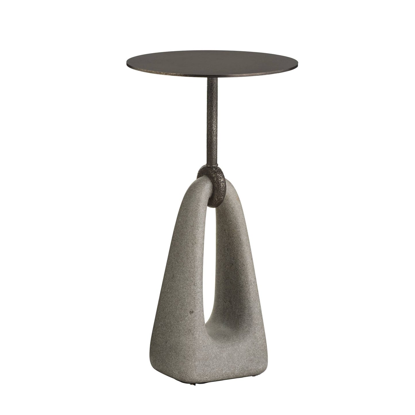 Arteriors Home Miles Accent Table Vintage Bronze