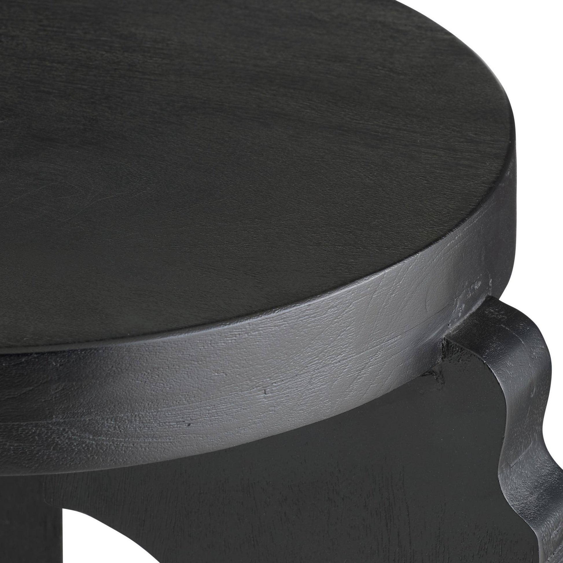 Arteriors Home Knight Accent Table Ebony
