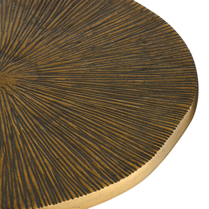 Arteriors Home Katara Accent Table Antique Brass