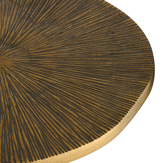 Arteriors Home Katara Accent Table Antique Brass