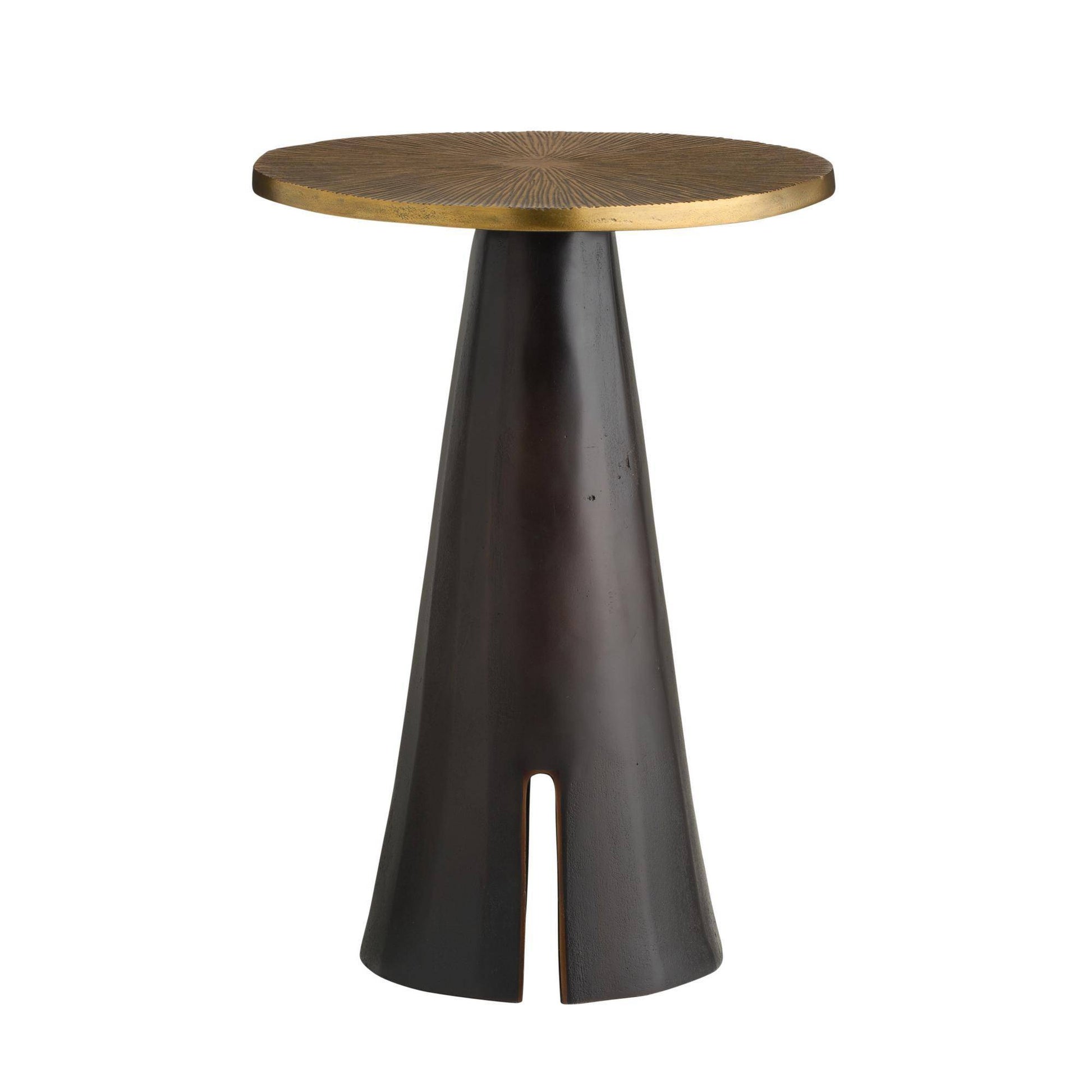 Arteriors Home Katara Accent Table Antique Brass