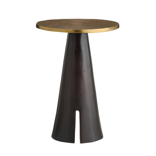 Arteriors Home Katara Accent Table Antique Brass