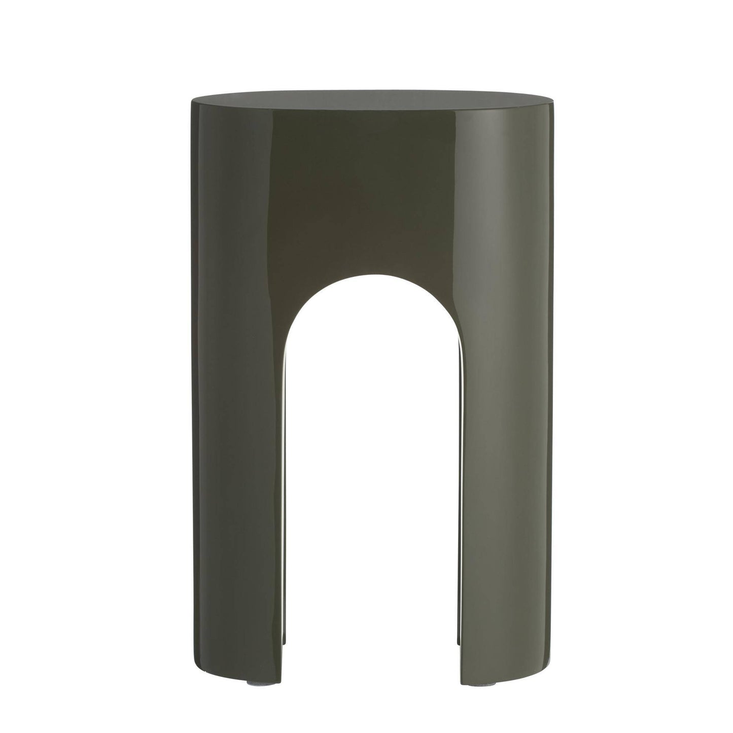 Arteriors Home Constantine Short Accent Table Dark Moss