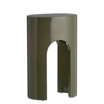 Arteriors Home Constantine Short Accent Table Dark Moss