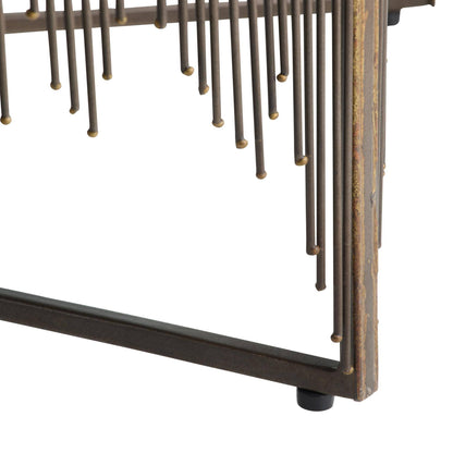 Arteriors Home Ilaria Cocktail Table Natural Iron