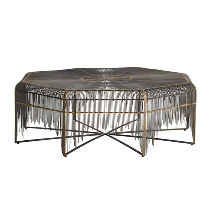 Arteriors Home Ilaria Cocktail Table Natural Iron