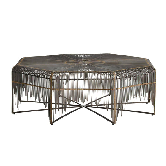 Arteriors Home Ilaria Cocktail Table Natural Iron
