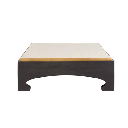 Arteriors Home Montreal Coffee Table Crackled Ivory