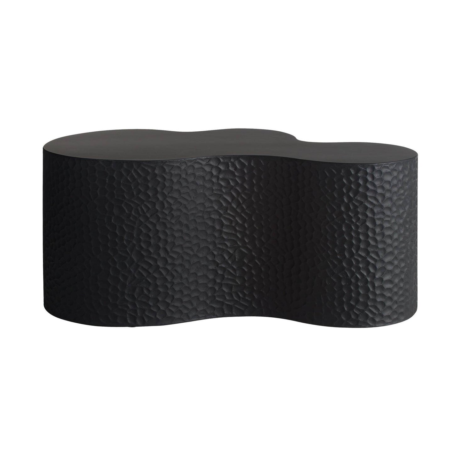 Arteriors Home Indio Large Outdoor Coffee Table Matte Black