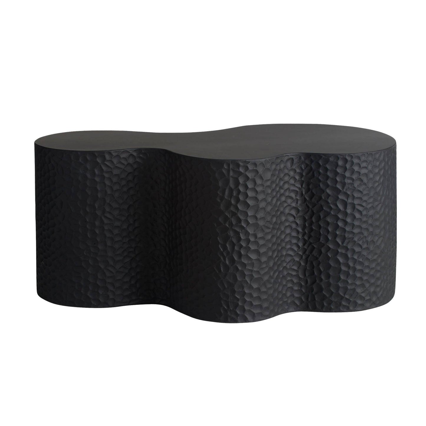 Arteriors Home Indio Large Outdoor Coffee Table Matte Black