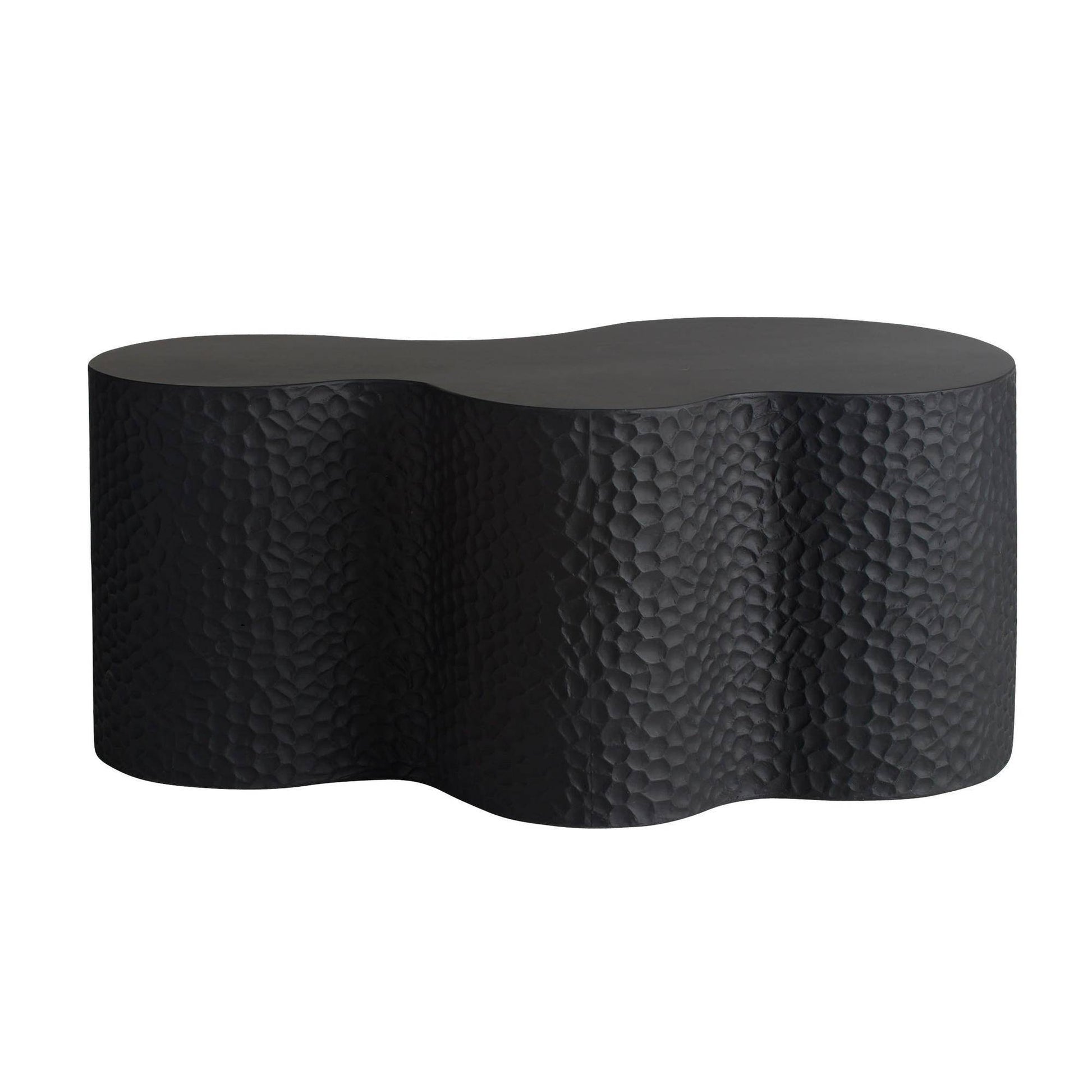Arteriors Home Indio Large Outdoor Coffee Table Matte Black