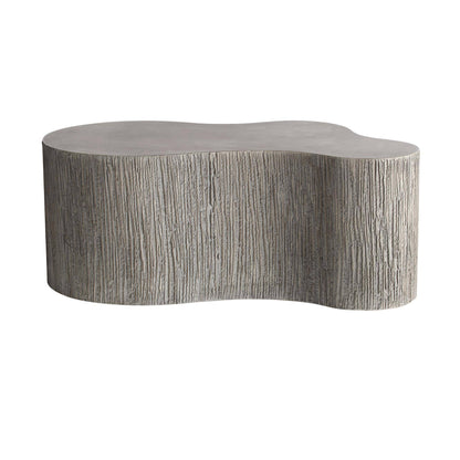 Arteriors Home Indio Small Outdoor Coffee Table Gray Stonewash